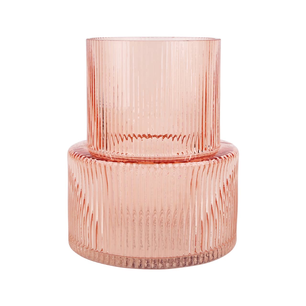 6" Ribbed Glass Vase by Ashland®